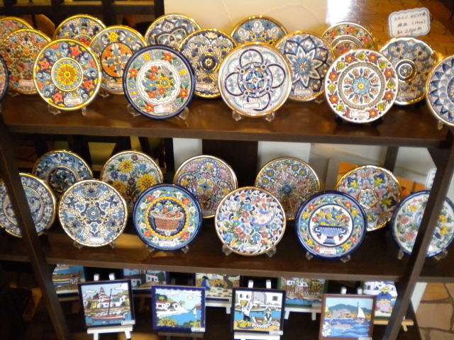 スペイン セビリア焼 絵皿の お店