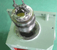 摩擦圧接機の主軸
